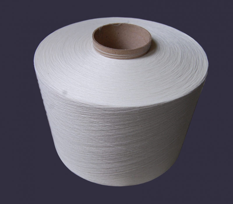 Pure cotton yarn